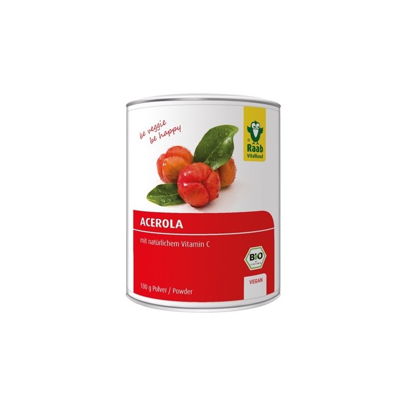 Acerola pulbere bio 100g Raab