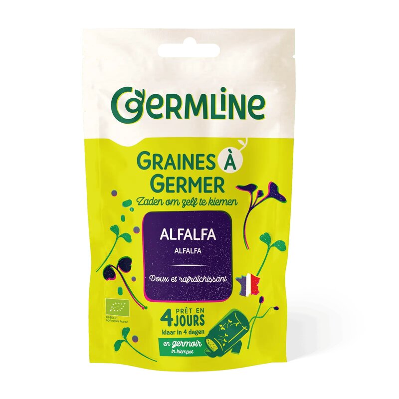 Alfalfa seminte pentru germinat bio 150g