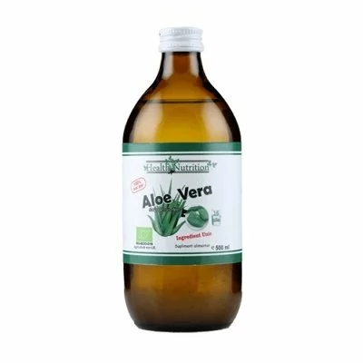 Aloe vera (barbadensis miller) suc bio - Health Nutrition, 500ml