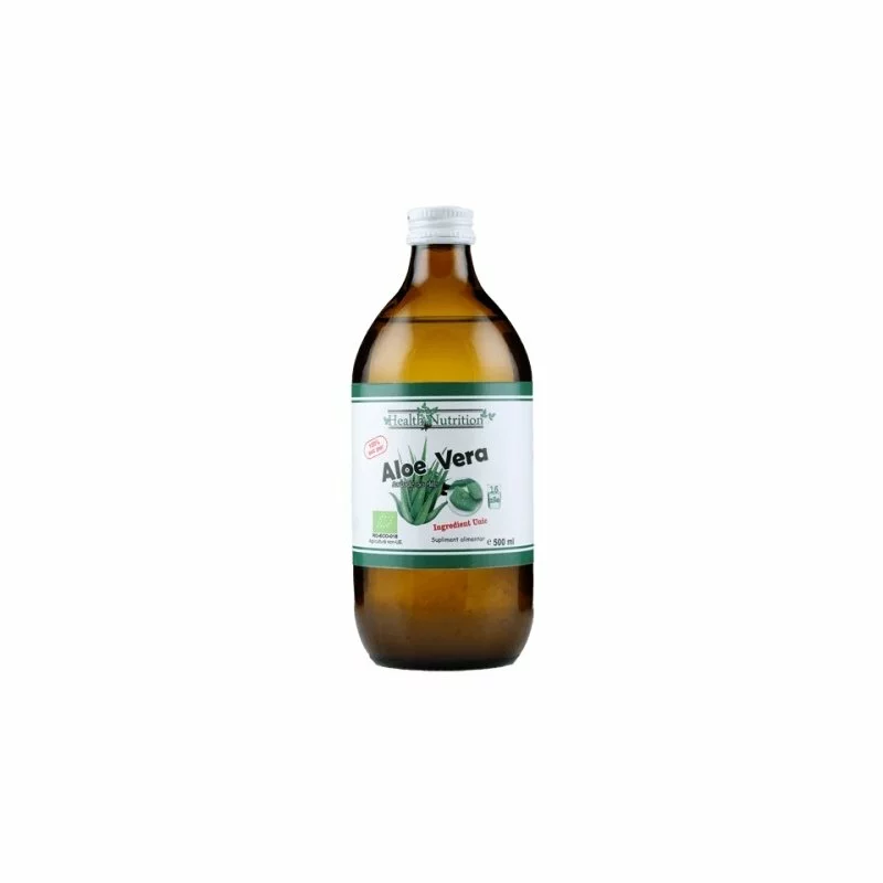 Aloe vera (barbadensis miller) suc bio - Health Nutrition, 500ml