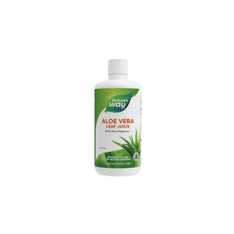 Aloe Vera Gel & Juice with Aloe PolyMax+™, Nature`s Way, 1l, Secom