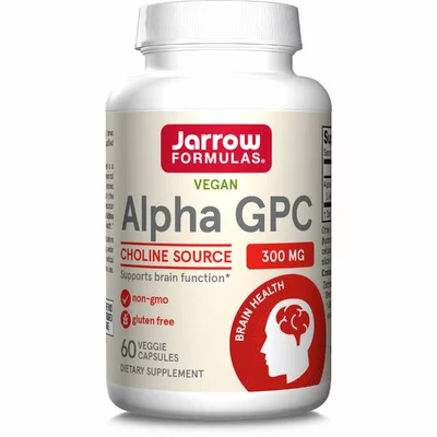 Alpha GPC 300mg, Jarrow Formulas, 60 capsule, Secom