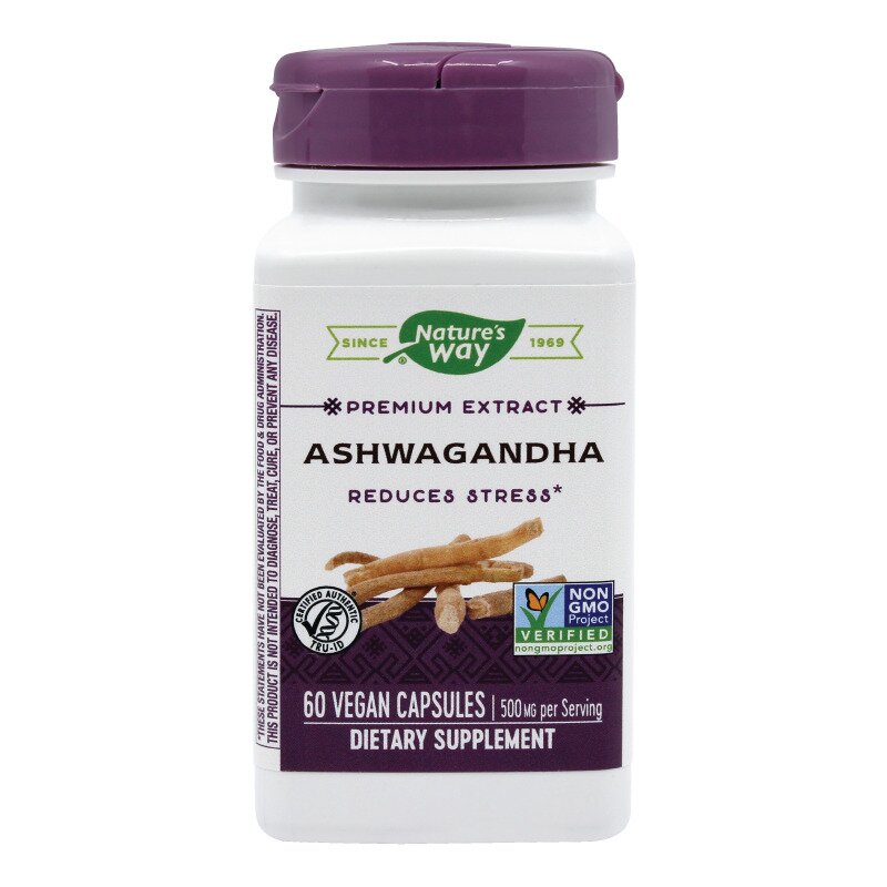 Ashwagandha SE 500mg, Nature\'s Way, 60 capsule, Secom