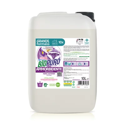 Balsam pentru rufe cu iris si orhidee hipoalergen ecologic 10l Biopuro
