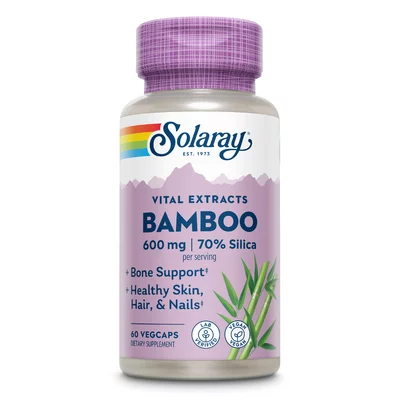 Bamboo, Solaray, 60 capsule, Secom
