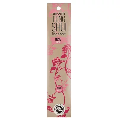 Betisoare parfumate Feng Shui, trandafir, element Pamant, Aromandise