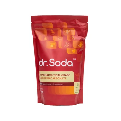 Bicarbonat de sodiu - grad farmaceutic, 1KG, Dr. Soda