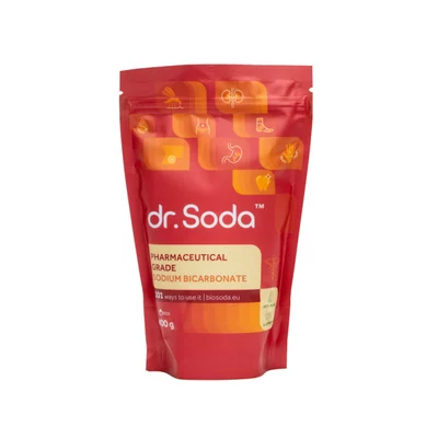 Bicarbonat de sodiu - grad farmaceutic, 400g, Dr. Soda