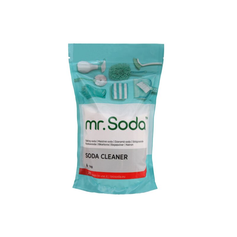 Bicarbonat de sodiu pentru curatat, 1KG, Mr.Soda