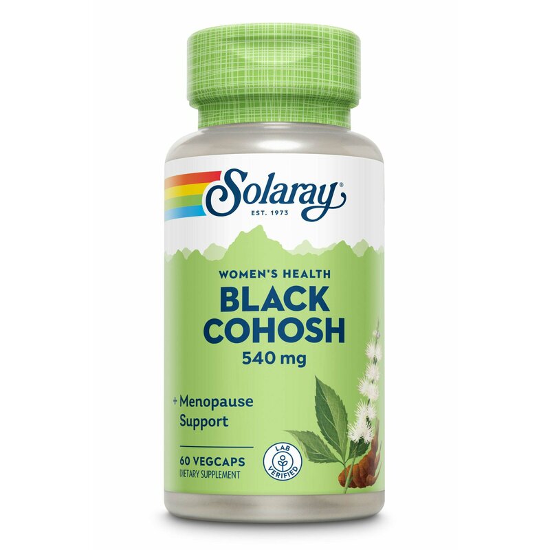 Black Cohosh 540mg, Solaray, 60 capsule, Secom