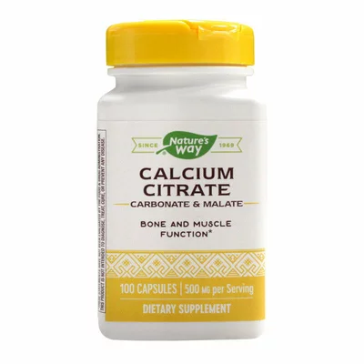 Calcium Citrate Complex, Nature's Way, 100 capsule, Secom