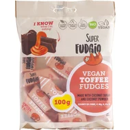 Caramele aroma toffee, bio, 100g, Super Fudgio-picture