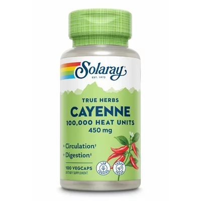Cayenne (Ardei iute) 450mg, Nature's Way, 100 capsule, Secom