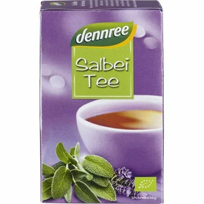 Ceai de salvie, bio, 20 pliculete x 1.5g, Dennree