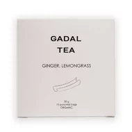 Ceai ghimir si lemongrass, bio, 15 piramide, Gadal Tea