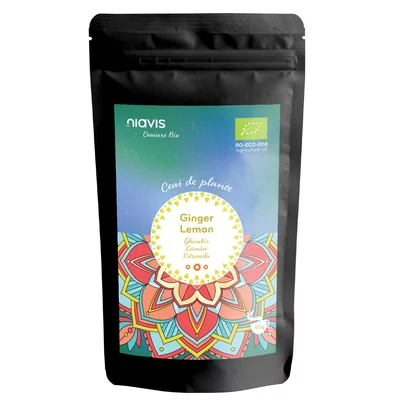 Ceai - Ginger Lemon, eco, 50g, Niavis