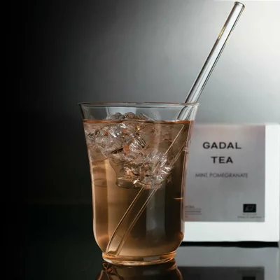 Ceai menta si rodie, bio, 12 piramide - ICED TEA, Gadal Tea