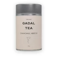 Ceai musetel si hibiscus, bio, 70gr, cutie metalica, Gadal Tea-picture