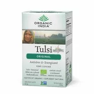 Ceai Tulsi (Busuioc Sfant) Original | Antistres Natural & Energizant, eco, 32.4 gr, Organic India-picture