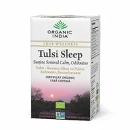 Ceai Tulsi Sleep cu Plante Relaxante, Reconfortante | Somn Calm, Odihnitor, eco, 32.4 gr, Organic India-picture