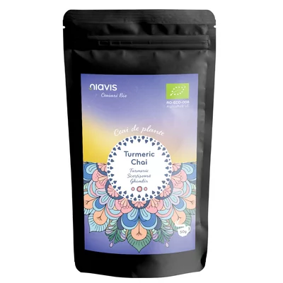 Ceai - Turmeric Chai, eco, 50g, Niavis