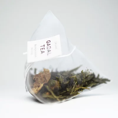 Ceai verde cu magnolie, bio, 15 piramide, Gadal Tea