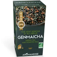 Ceai verde cu orez Genmaicha bio 18 pliculete x 2g, Aromandise-picture