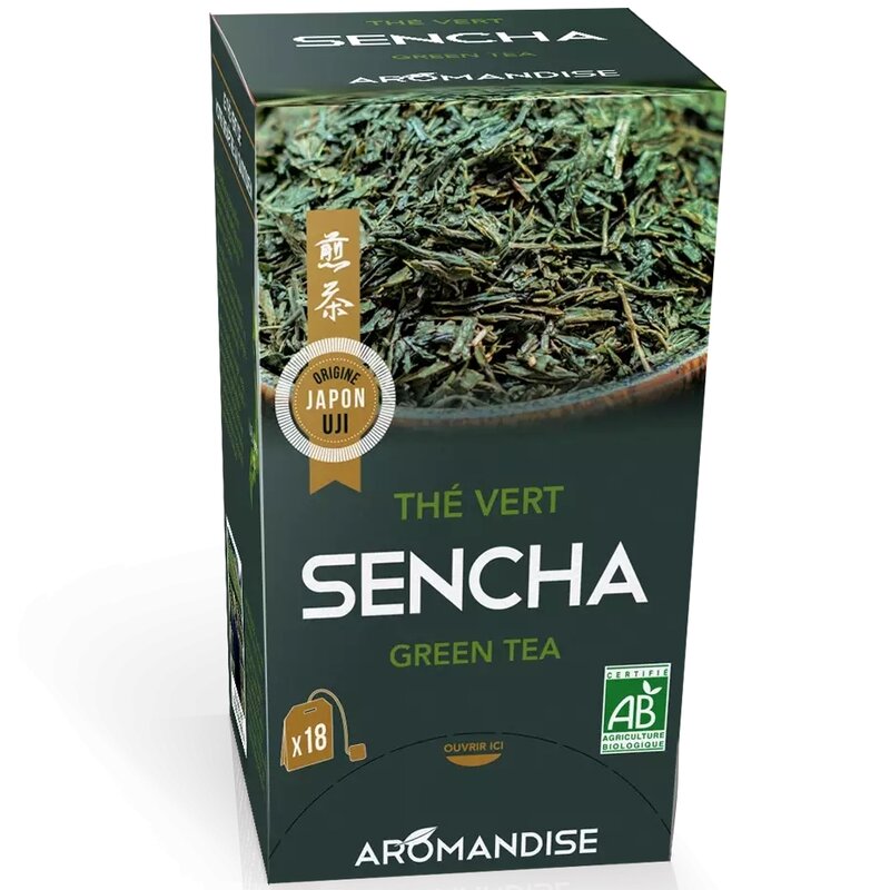 Ceai Verde Sencha Bio 18 Pliculete X 2g, Aromandise