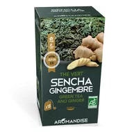 Ceai verde Sencha cu ghimbir bio 18 pliculete x 2g, Aromandise-picture
