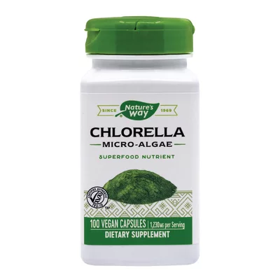 Chlorella Micro-Algae 410mg, Nature's Way, 100 capsule, Secom