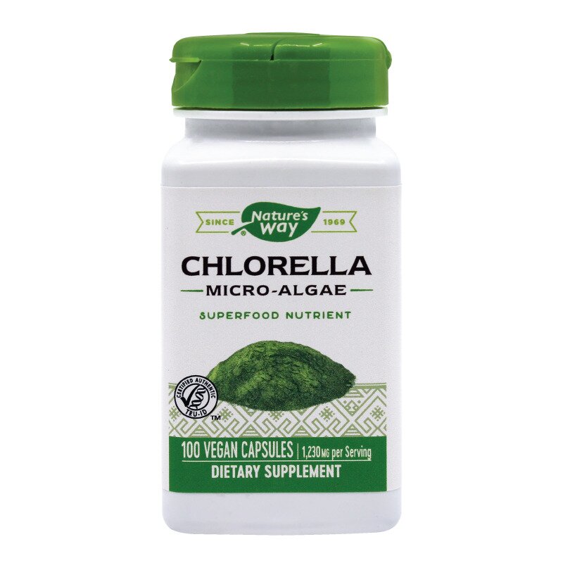 Chlorella Micro-Algae 410mg, Nature\'s Way, 100 capsule, Secom