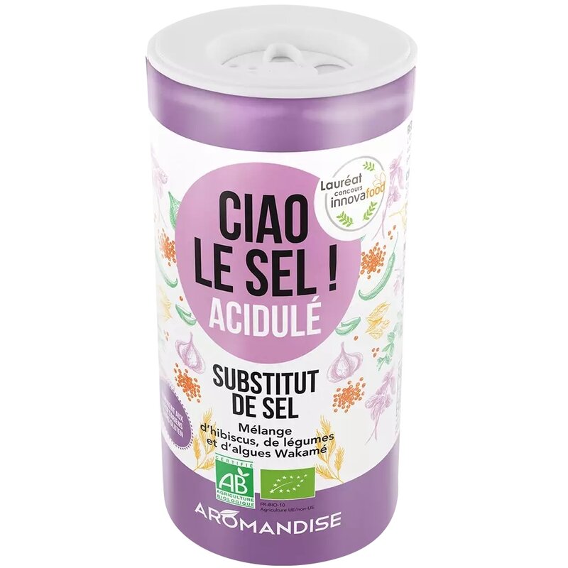 Ciao Sare - Inlocuitor De Sare, Acidulat, Bio 70g, Aromandise