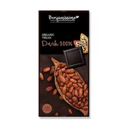 Ciocolata neagra 100%, bio, 70g, Benjamissimo-picture