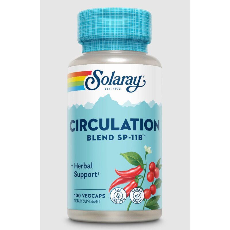 Circulation Blend™, Solaray, 100 capsule, Secom