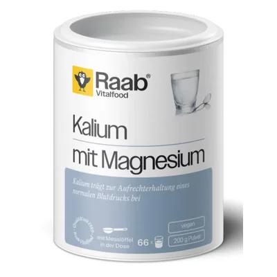 Citrat de potasiu si magneziu pudra 200g Raab