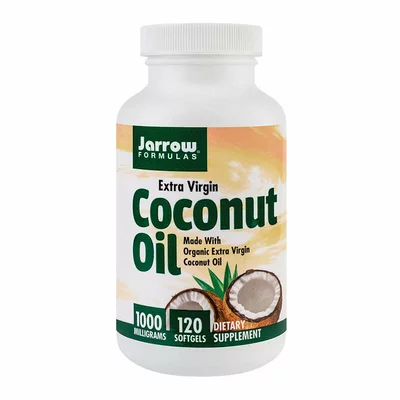 Coconut Oil Extra Virgin 1000mg, Jarrow Formulas, 120 capsule, Secom