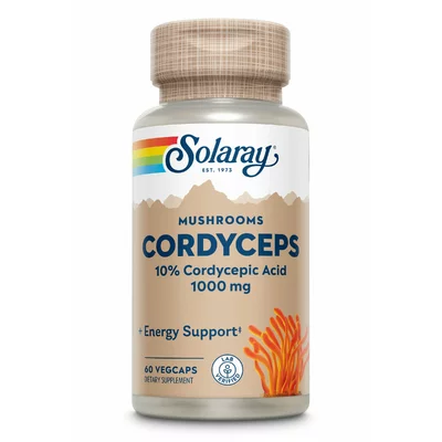 Cordyceps, Solaray, 60 capsule, Secom