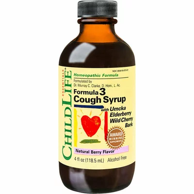 Cough Syrup, Childlife Essentials, 118.50ml, Secom
