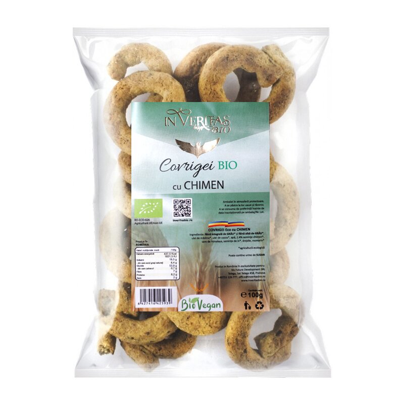 Covrigei Bio Chimen, 100g, InVeritas BIO