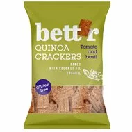 Crackers cu quinoa, rosii si busuioc fara gluten eco 100g Bettr-picture