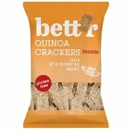 Crackers cu quinoa si susan fara gluten eco 100g Bettr-picture