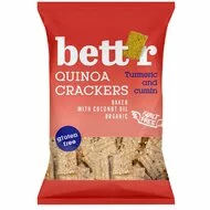 Crackers cu quinoa si turmeric fara gluten eco 100g Bettr-picture