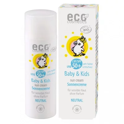 Crema bio protectie solara bebe si copii FPS50+, piele foarte sensibila,75gr