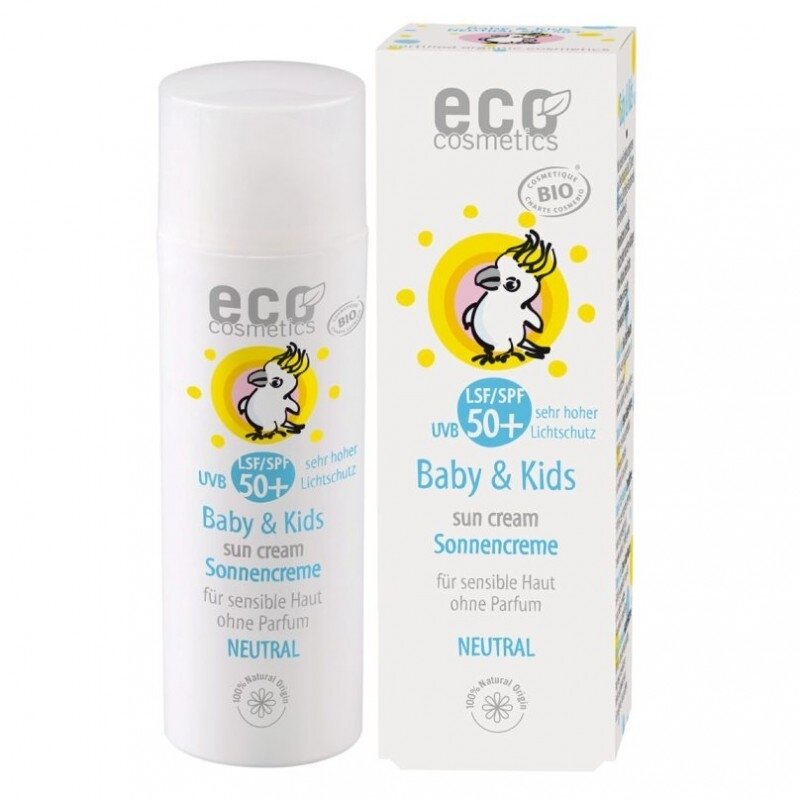 Crema bio protectie solara bebe si copii FPS50+, piele foarte sensibila,75gr