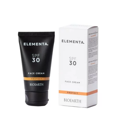 Crema de fata cu SPF 30, 50ml, Elementa Bioearth