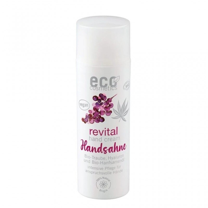 Crema de Maini REVITAL Q10, Puternic Nutritiva, Elasticitate, Anti Imbatranire, 50ml, Eco Cosmetics