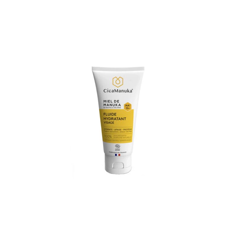 Crema lapte facial hidratant cu miere de manuka IAA15+, eco, 50ml, CicaManuka