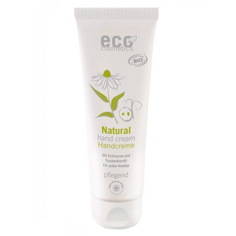 Crema maini bio cu echinacea si ulei de struguri, 125ml - Eco Cosmetics