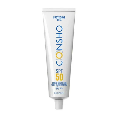 Crema solara SPF 50 cu filtre minerale, 100ml, Consho Bioearth