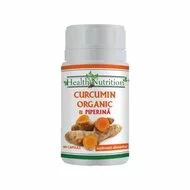 Curcumin Organic + Piperina, 60 capsule, Health Nutrition-picture